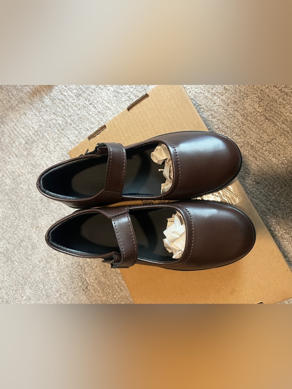 Mary Jane Shoes - Platform Wedge Round Toe Ankle Strap Comfortable 1237/1 - Picture 10 of 10